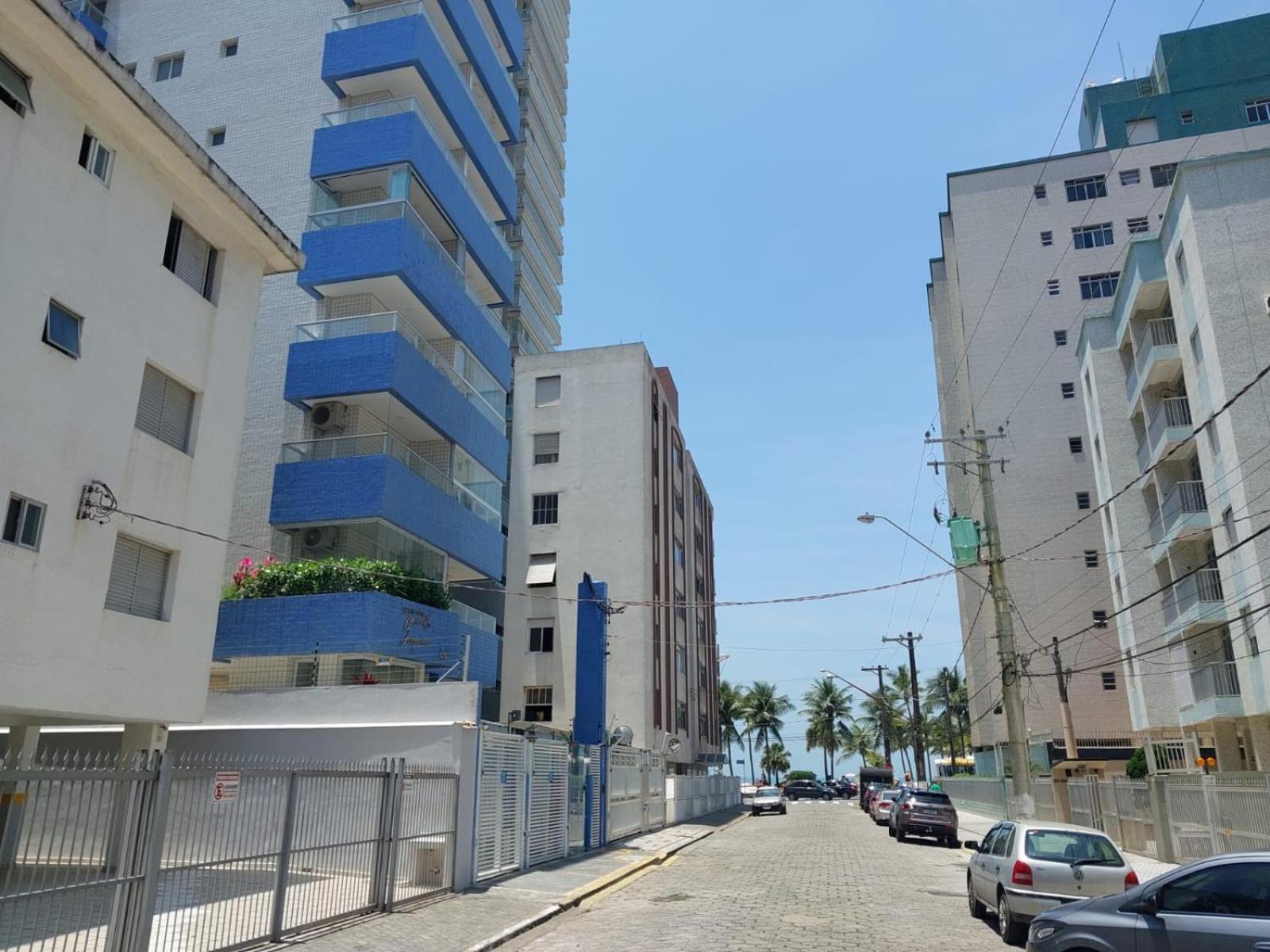 066 Aviacao Beira Mar Com Varanda - 1 Dorm - 15 Metros Da - Wi Fi - Garagem Gratuita Praia Grande (Santos)