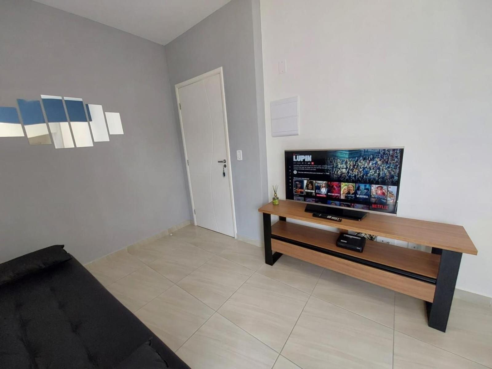 066 Aviacao Beira Mar Com Varanda - 1 Dorm - 15 Metros Da - Wi Fi - Garagem Gratuita *