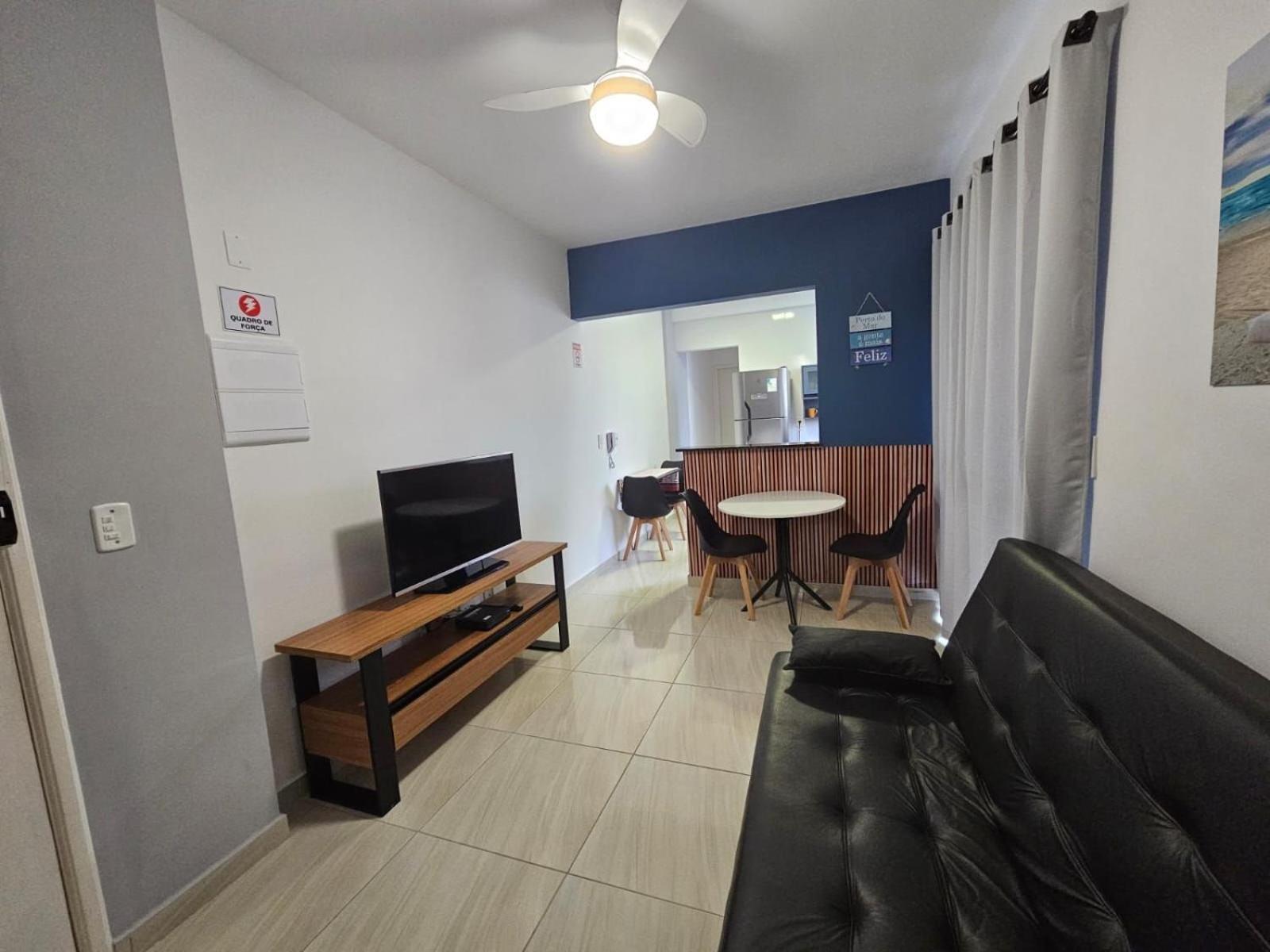 066 Aviacao Beira Mar Com Varanda - 1 Dorm - 15 Metros Da - Wi Fi - Garagem Gratuita