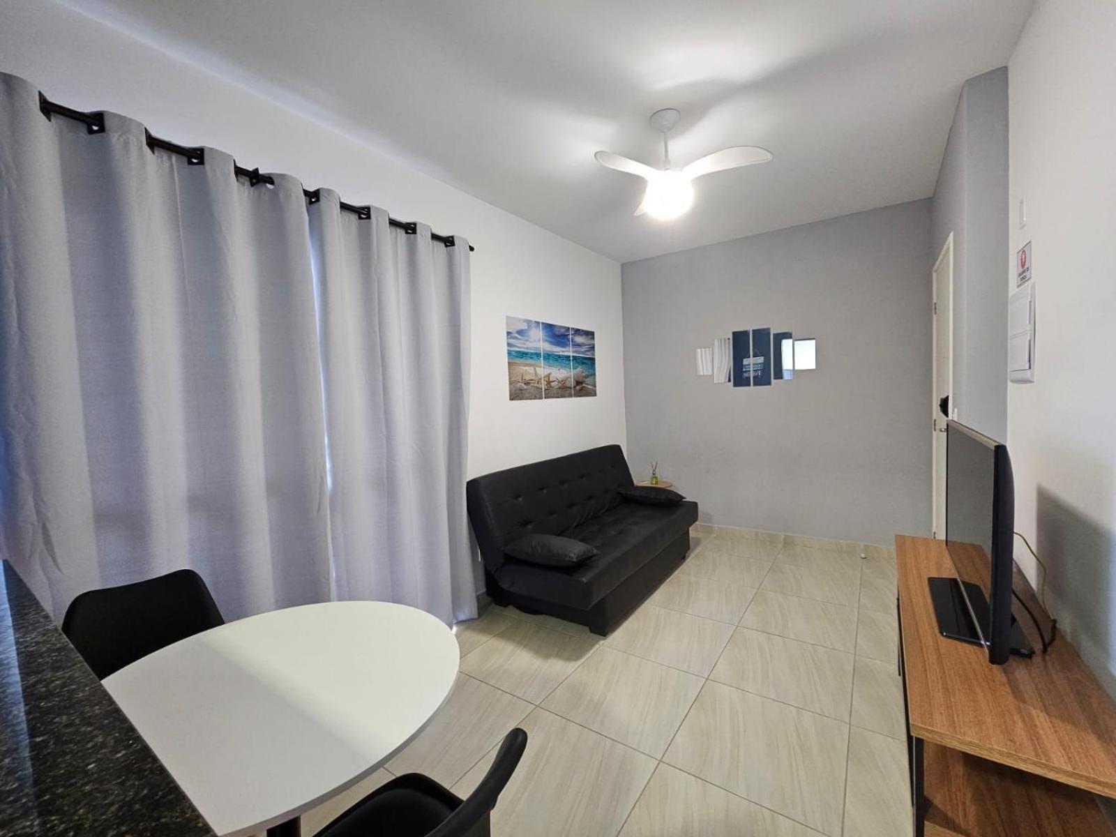 066 Aviacao Beira Mar Com Varanda - 1 Dorm - 15 Metros Da - Wi Fi - Garagem Gratuita Apartment *