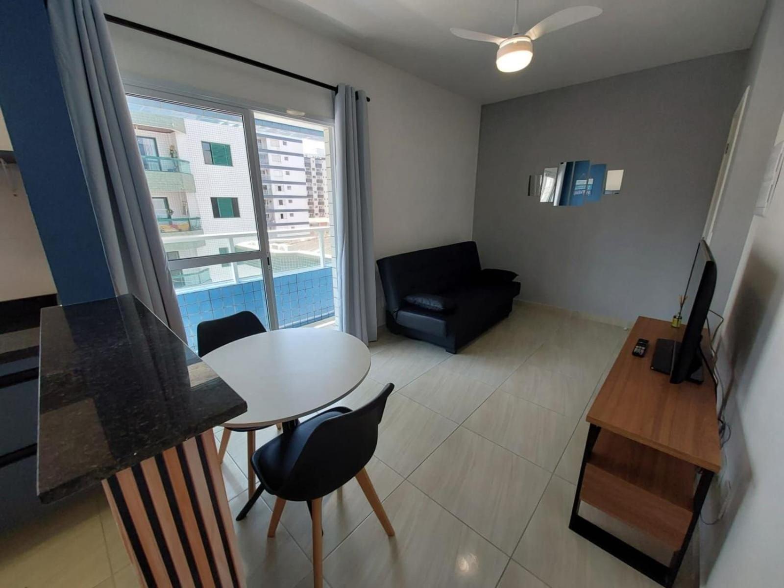 Apartment 066 Aviacao Beira Mar Com Varanda - 1 Dorm - 15 Metros Da - Wi Fi - Garagem Gratuita *